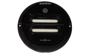 NightRider Low Profile 5″ Round Interior Light – Black (NINT-5RB)