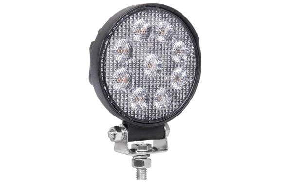 NightRider AMBER 4.5" Round Work Light - Flood Beam (NOS27RDA)